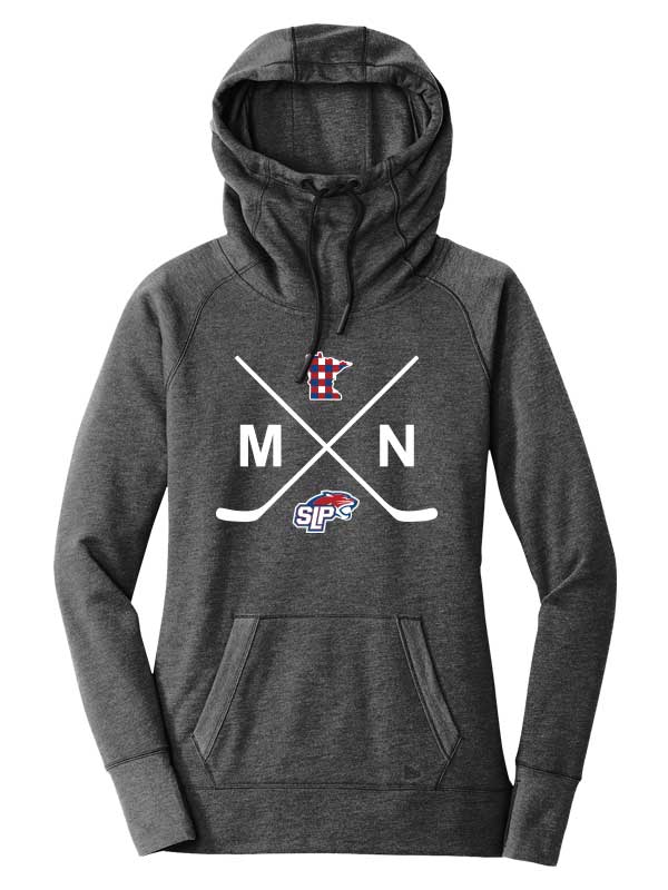 Spring Lake Park New Era Ladies Tri-Blend Fleece Pullover Hoodie