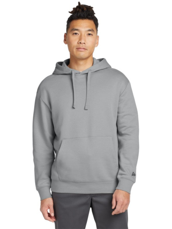 Rainstorm Grey New Era Heritage Fleece Pullover Hoodie