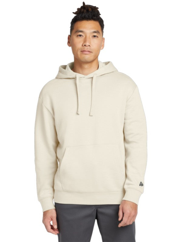 Soft Beige New Era Heritage Fleece Pullover Hoodie