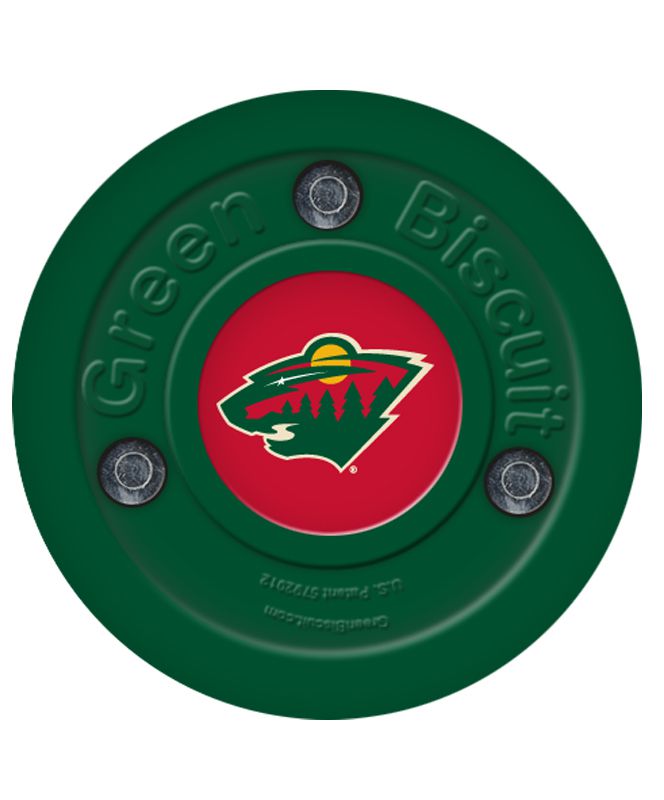 NHL Green Biscuit Puck