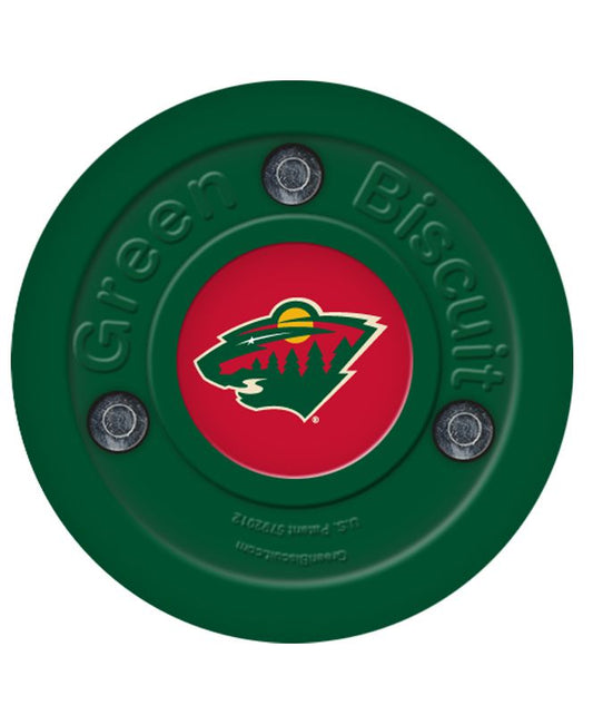 NHL Green Biscuit Puck