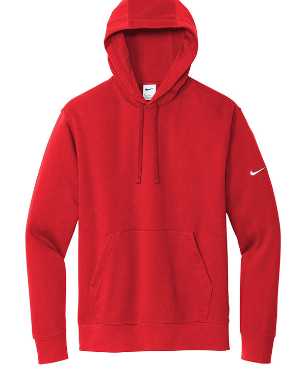 University Red Nike Club Fleece Hoodie