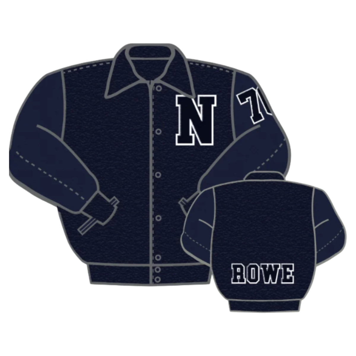Northernettes Wool and Leather Jacket