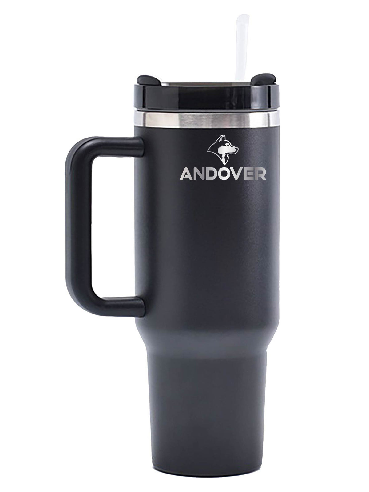 Andover Huskies - Black Community 40 oz. Tumbler with Handle