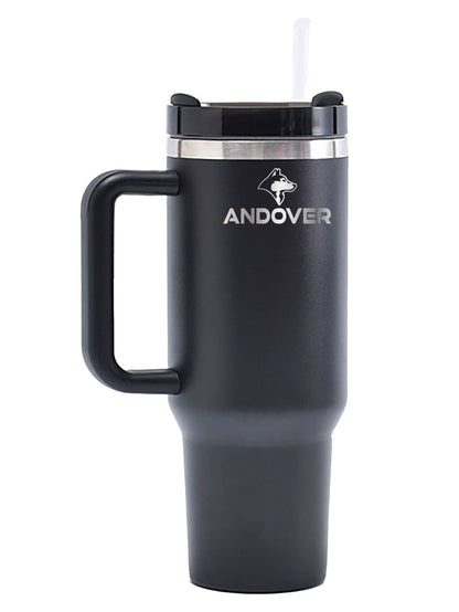 Andover Huskies - Black Community 40 oz. Tumbler with Handle
