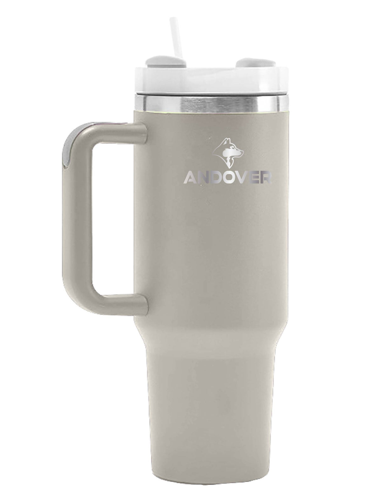 Andover Huskies - Sand Community 40 oz. Tumbler with Handle