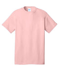 Blush Pink Port & Company Core Cotton Tee