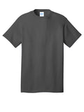 Coal Grey Port & Company Core Cotton Tee