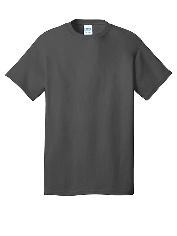 Coal Grey Port & Company Core Cotton Tee