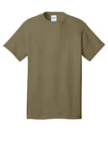 Coyote Brown Port & Company Core Cotton Tee