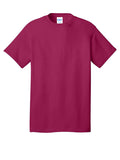 Flush Pink Port & Company Core Cotton Tee
