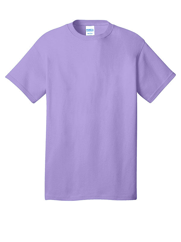 Lavender Port & Company Core Cotton Tee
