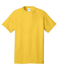 Lemon Yellow Port & Company Core Cotton Tee