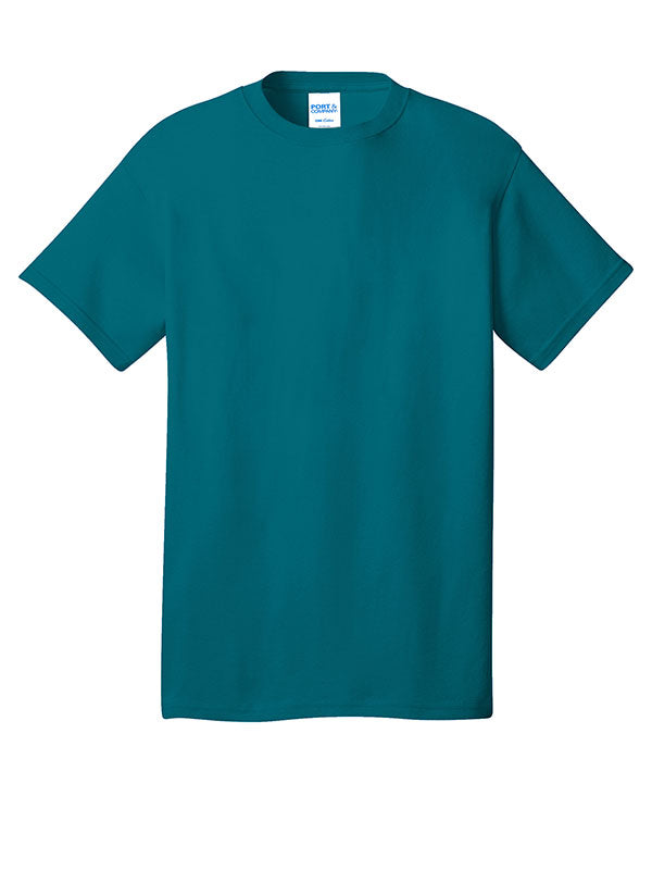 Teal Port & Company Core Cotton Tee