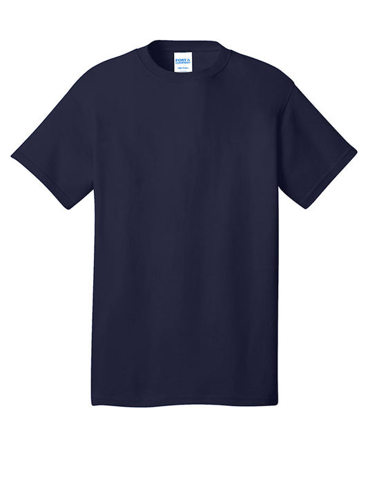 True Navy Port & Company Core Cotton Tee