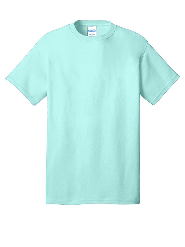 True Celadon Port & Company Core Cotton Tee