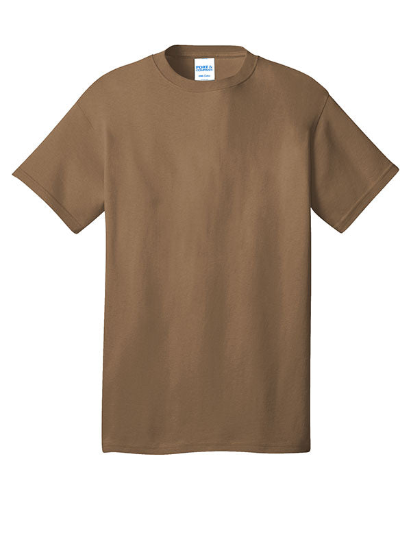 Woodland Brown Port & Company Core Cotton Tee