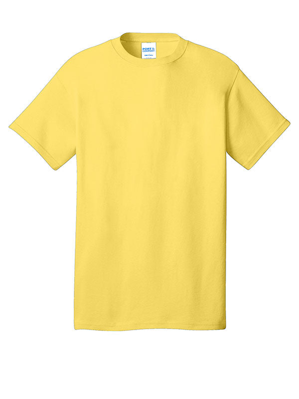 Yellow Port & Company Core Cotton Tee