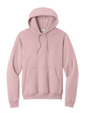 Blush Pink Port & Company Fleece Pullover Hooded Sweatshirt