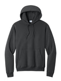 Coal Grey Port & Company Fleece Pullover Hooded Sweatshirt