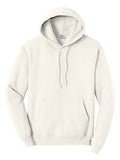 Ivory Port & Company Fleece Pullover Hooded Sweatshirt