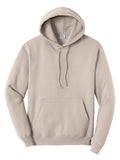 Light Sand Port & Company Fleece Pullover Hooded Sweatshirt