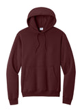 Maroon Port & Company Fleece Pullover Hooded Sweatshirt