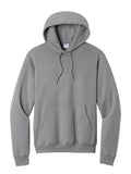 Medium Grey Port & Company Fleece Pullover Hooded Sweatshirt