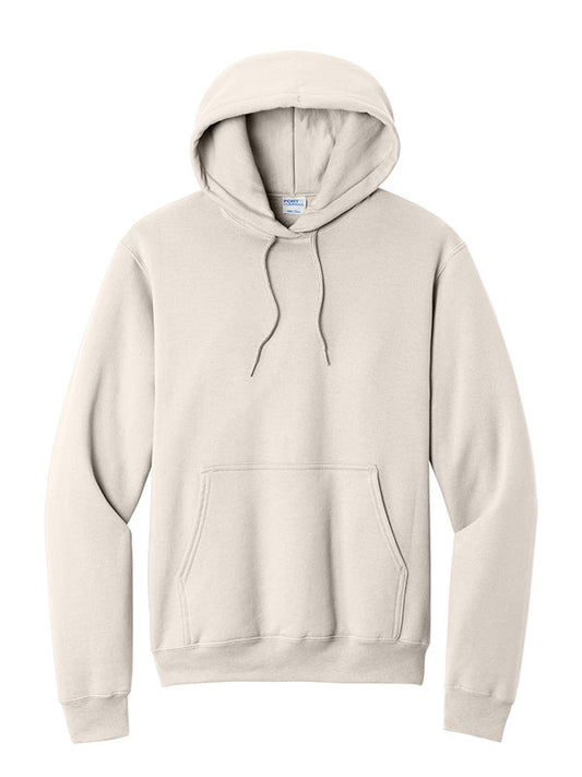 Natural Port & Company Fleece Pullover Hooded Sweatshirt