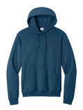 Neptune Blue Port & Company Fleece Pullover Hooded Sweatshirt