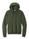 Olive Port & Company Fleece Pullover Hooded Sweatshirt