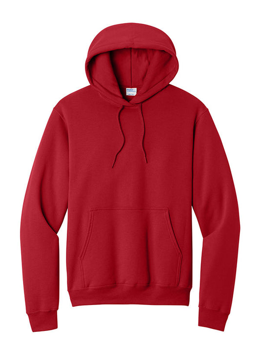 Red Port & Company Fleece Pullover Hooded Sweatshirt