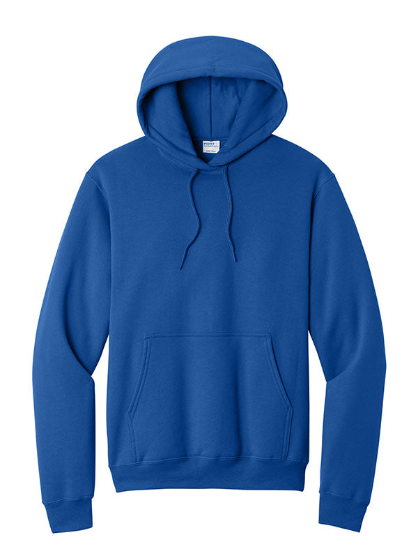 Royal Port & Company Fleece Pullover Hooded Sweatshirt