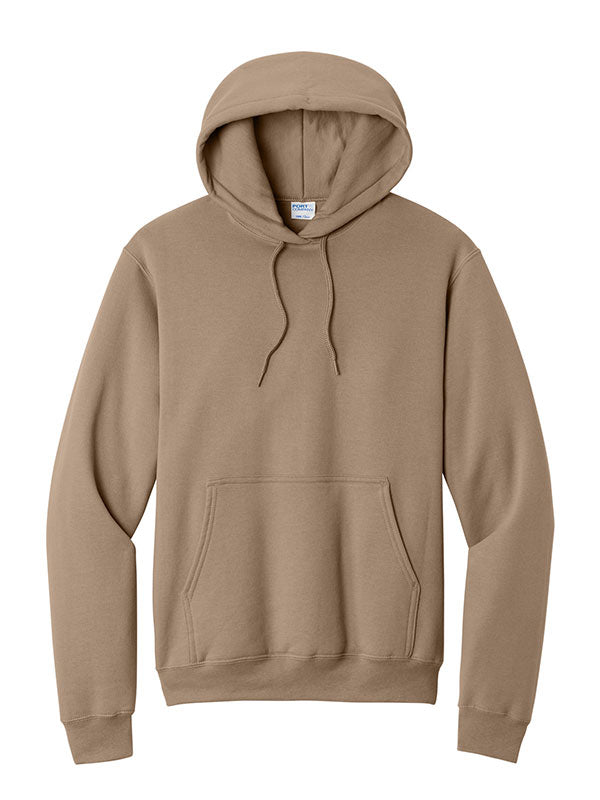 Sand Port & Company Fleece Pullover Hooded Sweatshirt