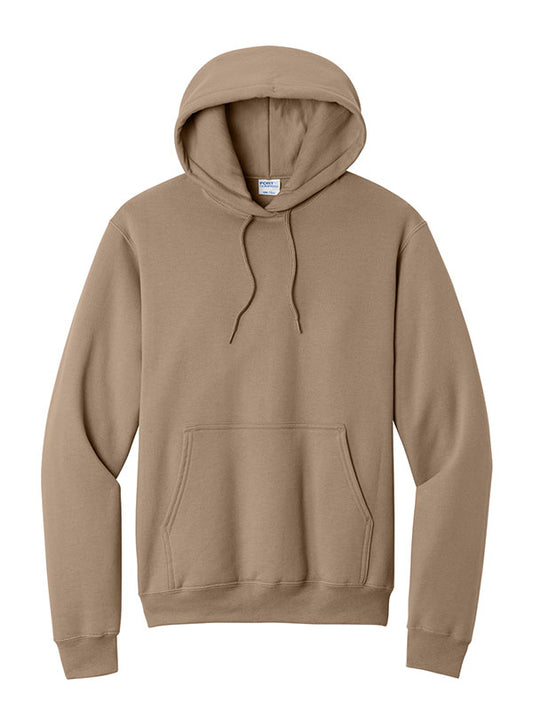 Sand Port & Company Fleece Pullover Hooded Sweatshirt