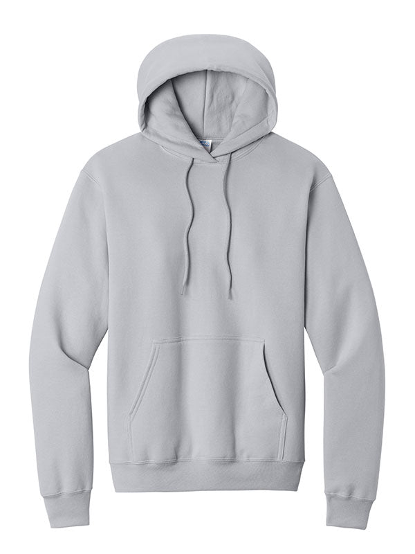 Silver Port & Company Fleece Pullover Hooded Sweatshirt
