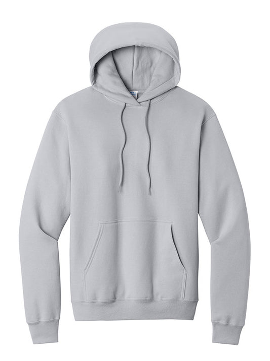 Silver Port & Company Fleece Pullover Hooded Sweatshirt