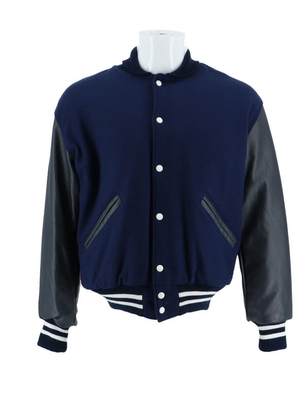 Cambridge Isanti Wool and Leather Set-In Sleeve Letter Jacket