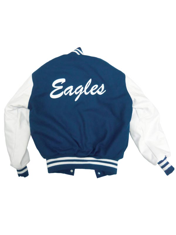 Heritage Christian Wool and Leather Set-In Sleeve Letter Jacket
