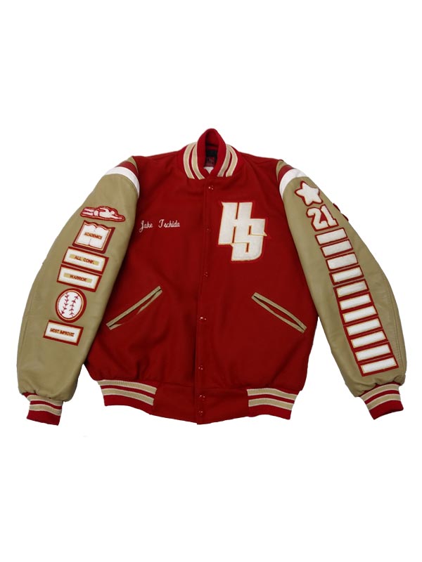Henry Sibley Wool and Leather Set-In Sleeve Letter Jacket w/Inserts