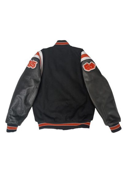 Osseo Wool and Leather Set-In Sleeve Letter Jacket w/Inserts