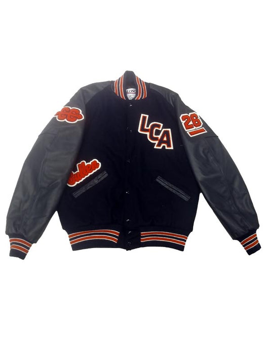 Legacy Wool and Leather Set-In Sleeve Letter Jacket