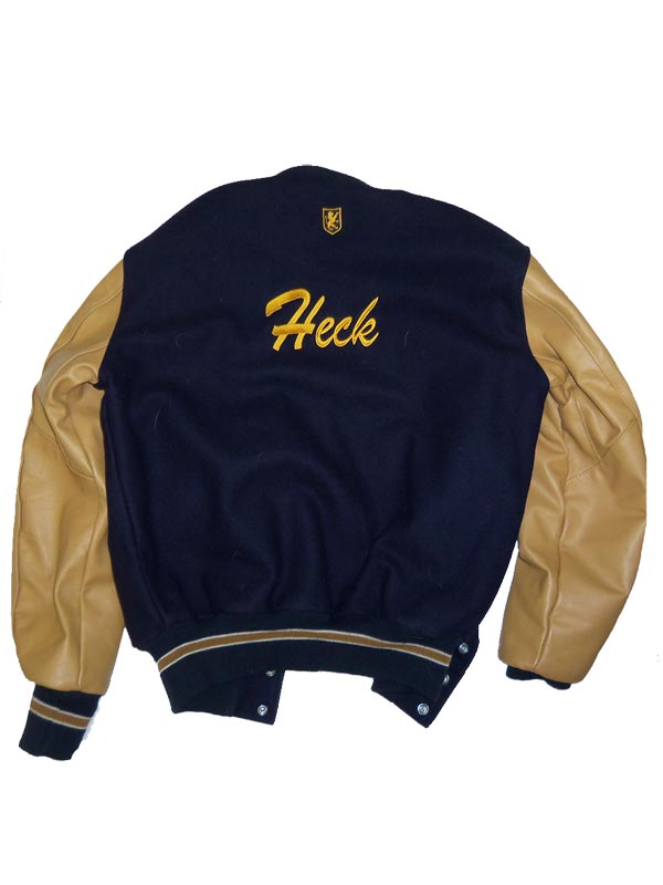 Providence Wool and Leather Set-In Sleeve Letter Jacket