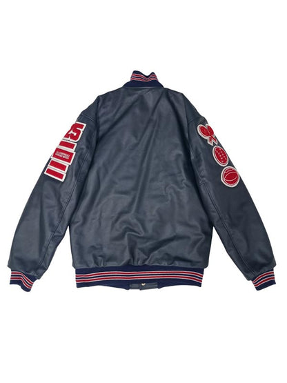 Armstrong All Leather School Letter Jacket