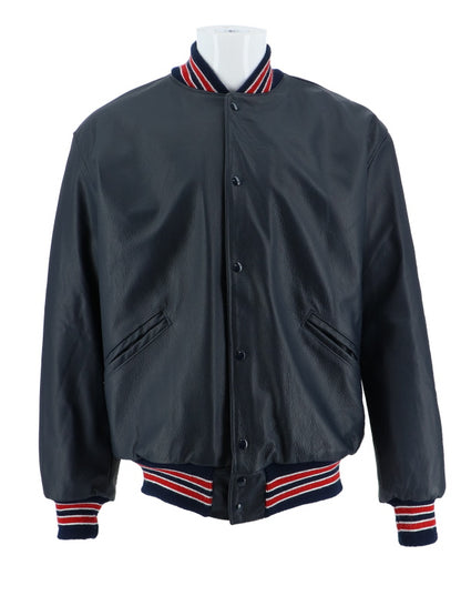 Armstrong All Leather School Letter Jacket