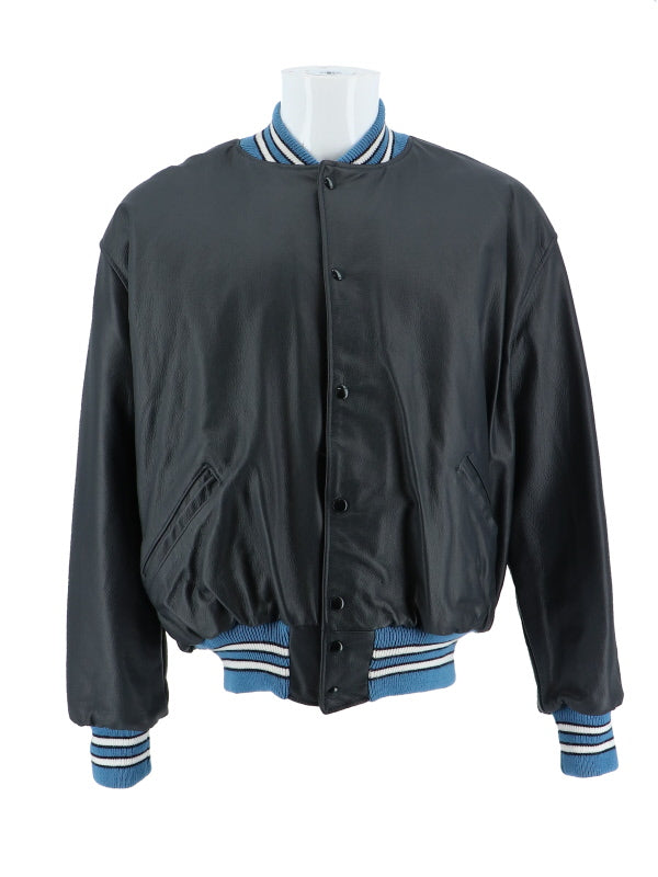Blaine All Leather School Letter Jacket