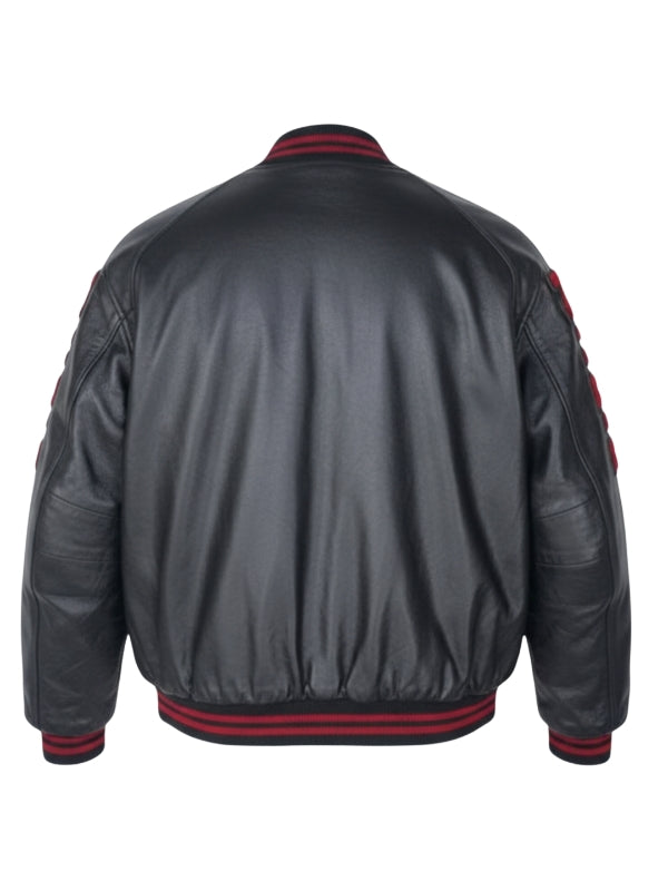 Elk River All Leather School Letter Jacket