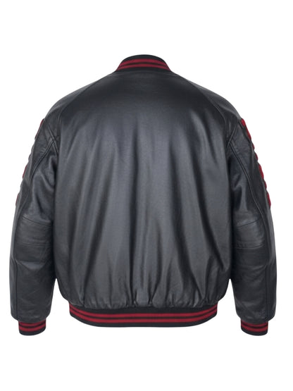 Elk River All Leather School Letter Jacket