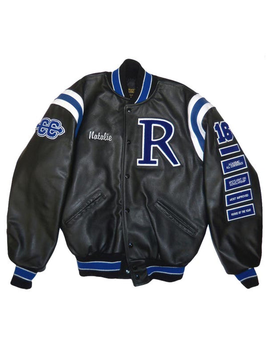 Rogers All Leather School Letter Jacket