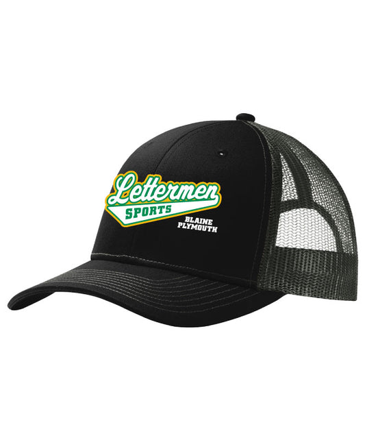 112 Lettermen Sports Cap, Black